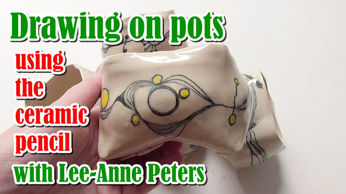 ART: drawing on pots