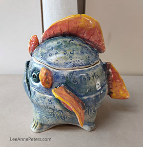 Handfish Character Jar - Med