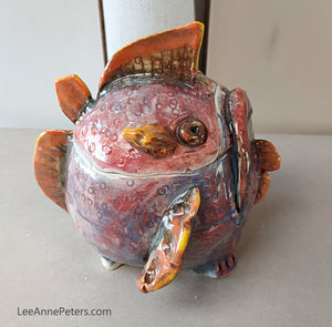 Handfish Character Jar - Med