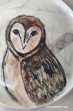 Load image into Gallery viewer, Plate - Owl illustration