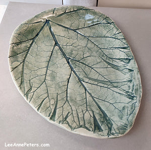 Dish - Leaf impression