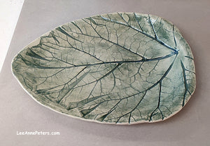 Dish - Leaf impression