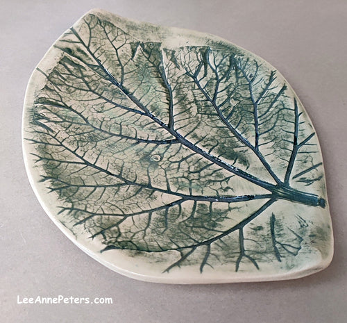 Dish - Leaf impression