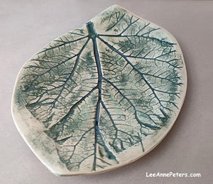 Dish - Leaf impression