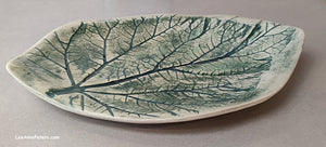 Dish - Leaf impression