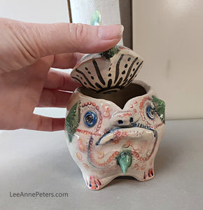 Handfish Character Jar - Med