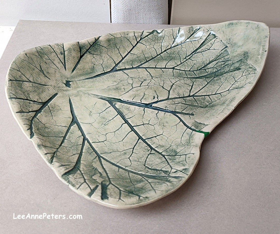 Bowl - Leaf impression