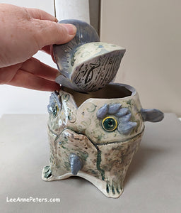 Handfish Character Jar - Med