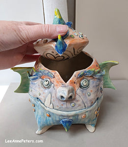 Dragon Character Jar - Med