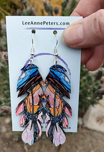 Art Earrings - hook style