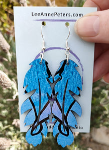 Art Earrings - hook style