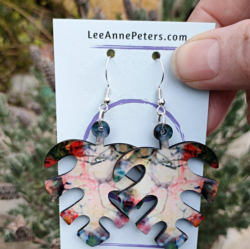 Art Earrings - hook style