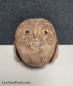 Teen Owl - sculpture